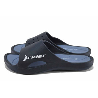 Сини джапанки, pvc материя - ежедневни обувки за лятото N 100023338