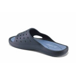 Сини джапанки, pvc материя - ежедневни обувки за лятото N 100023338