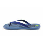 Сини джапанки, pvc материя - ежедневни обувки за лятото N 100023340