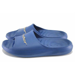 Сини анатомични джапанки, pvc материя - всекидневни обувки за целогодишно ползване N 100023516