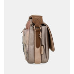 Бежово дамска чанта, здрава еко-кожа - удобство и стил за пролетта и лятото N 100023450