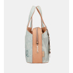 Синьо дамска чанта, здрава еко-кожа - удобство и стил за пролетта и лятото N 100023455