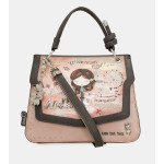 розово дамска чанта, здрава еко-кожа - удобство и стил за пролетта и лятото N 100023453