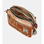 Кафява дамска чанта, здрава еко-кожа - удобство и стил за лятото N 100023310