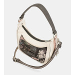 Бежова дамска чанта, здрава еко-кожа - удобство и стил за лятото N 100023307