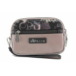 Розова дамска чанта, здрава еко-кожа - удобство и стил за пролетта и лятото N 100022760