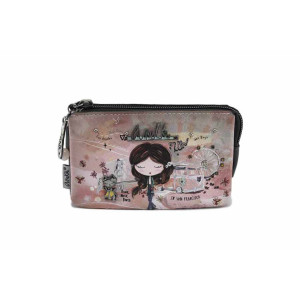 Розово портмоне, здрава еко-кожа - удобство и стил за пролетта и лятото N 100022763