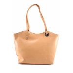 Оранжева дамска чанта, здрава еко-кожа - удобство и стил за пролетта и лятото N 100022799