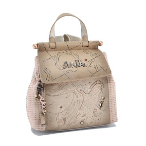 Бежова раница, здрава еко-кожа - удобство и стил за вашето ежедневие N 100022926