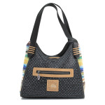 Черна дамска чанта, здрава еко-кожа - удобство и стил за вашето ежедневие N 100022929