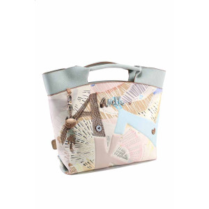 Синя дамска чанта, здрава еко-кожа - удобство и стил за лятото N 100023309