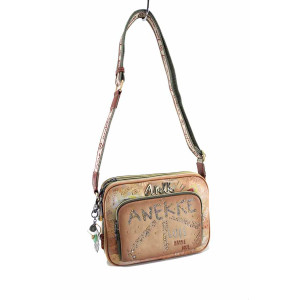 Кафява дамска чанта, здрава еко-кожа - удобство и стил за лятото N 100023310