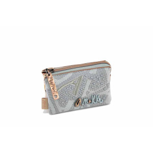 Синьо портмоне, здрава еко-кожа - удобство и стил за пролетта и лятото N 100023459