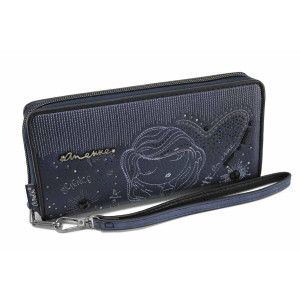 Тъмносиньо портмоне, здрава еко-кожа - удобство и стил за пролетта и лятото N 100023465