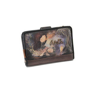 Кафяво портмоне, здрава еко-кожа - удобство и стил за есента и зимата N 100023995