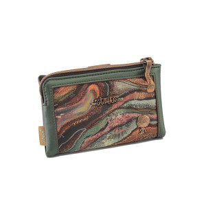 Кафяво портмоне, здрава еко-кожа - удобство и стил за есента и зимата N 100024026