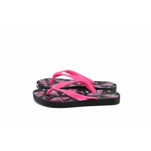 Черни анатомични детски чехли, pvc материя - всекидневни обувки за лятото N 100022948