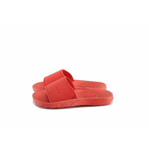 Червени анатомични джапанки, pvc материя - всекидневни обувки за лятото N 100022963