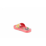 Розови джапанки, pvc материя - ежедневни обувки за лятото N 100022966