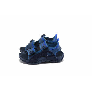 Сини детски сандали, pvc материя - всекидневни обувки за лятото N 100022971