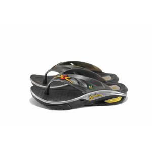 Черни анатомични джапанки, pvc материя - ежедневни обувки за лятото N 100022975