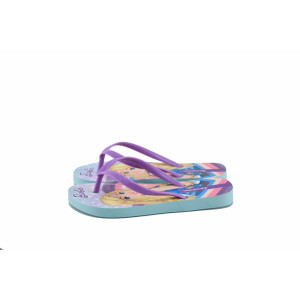 Лилави анатомични джапанки, pvc материя - ежедневни обувки за лятото N 100022979