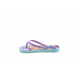 Лилави джапанки, pvc материя - ежедневни обувки за лятото N 100022979