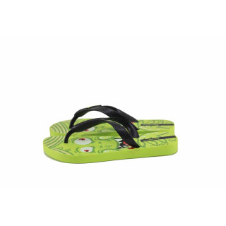 Зелени джапанки, pvc материя - ежедневни обувки за лятото N 100022981