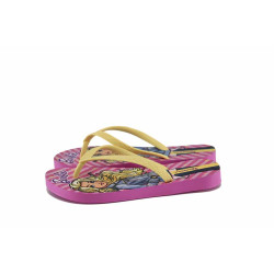 Жълти анатомични джапанки, pvc материя - ежедневни обувки за лятото N 100022983