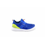 Сини детски маратонки, текстилна материя - спортни обувки за пролетта и лятото N 100022987