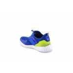 Сини детски маратонки, текстилна материя - спортни обувки за пролетта и лятото N 100022987