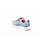 Сиви детски маратонки, текстилна материя - спортни обувки за пролетта и лятото N 100022990