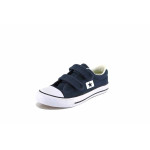 Сини детски кецове, текстилна материя - спортни обувки за пролетта и лятото N 100022991