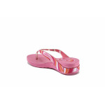 Розови детски чехли, pvc материя - ежедневни обувки за лятото N 100023009