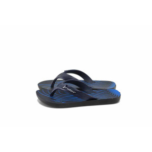 Сини джапанки, pvc материя - всекидневни обувки за лятото N 100023012