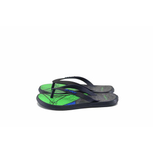 Черни анатомични джапанки, pvc материя - ежедневни обувки за лятото N 100023024