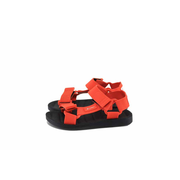 Червени детски сандали, pvc материя - ежедневни обувки за лятото N 100023032