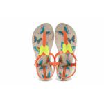 Оранжеви детски сандали, pvc материя - всекидневни обувки за лятото N 100023033