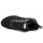 Черни мъжки маратонки, текстилна материя - ежедневни обувки за пролетта и лятото N 100022854