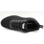 Черни мъжки маратонки, текстилна материя - всекидневни обувки за пролетта и лятото N 100022859