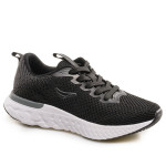 Черни тинейджърски маратонки, текстилна материя - спортни обувки за пролетта и лятото N 100022867
