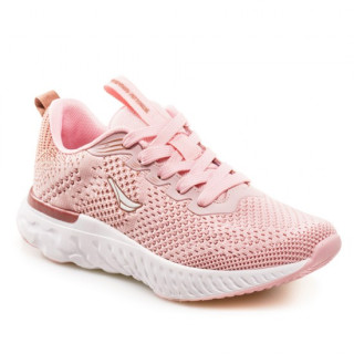 Розови дамски маратонки, текстилна материя - спортни обувки за пролетта и лятото N 100023057