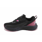 Черни дамски маратонки, текстилна материя - спортни обувки за лятото N 100023427