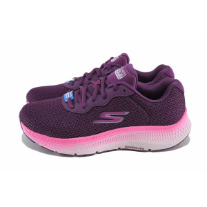 Лилави анатомични дамски маратонки, текстилна материя - спортни обувки за есента и зимата N 100023605