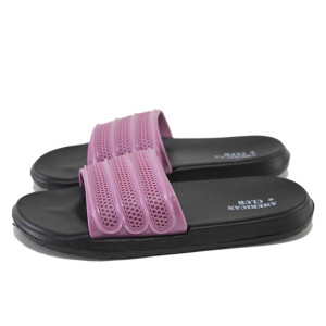 Розови анатомични детски чехли, pvc материя - ежедневни обувки за лятото N 100024166