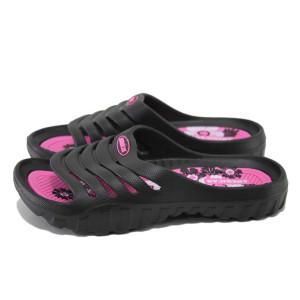 Черни детски чехли, pvc материя - ежедневни обувки за лятото N 100024167