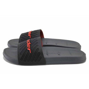 Сиви анатомични джапанки, pvc материя - ежедневни обувки за лятото N 100024537