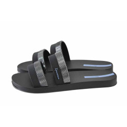 Черни анатомични джапанки, pvc материя - всекидневни обувки за лятото N 100024539