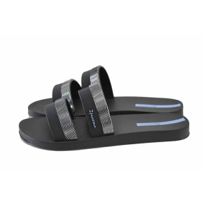 Черни анатомични джапанки, pvc материя - всекидневни обувки за лятото N 100024539