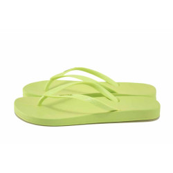 Зелени анатомични джапанки, pvc материя - ежедневни обувки за лятото N 100024543